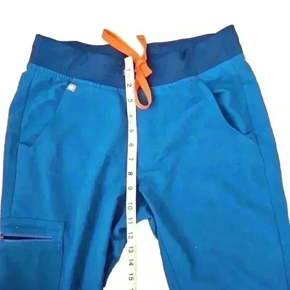 Figs Womens Blue Comfortable & Stylish Medical Zamora Jogger Scrub Pants XSP - Picture 11 of 12